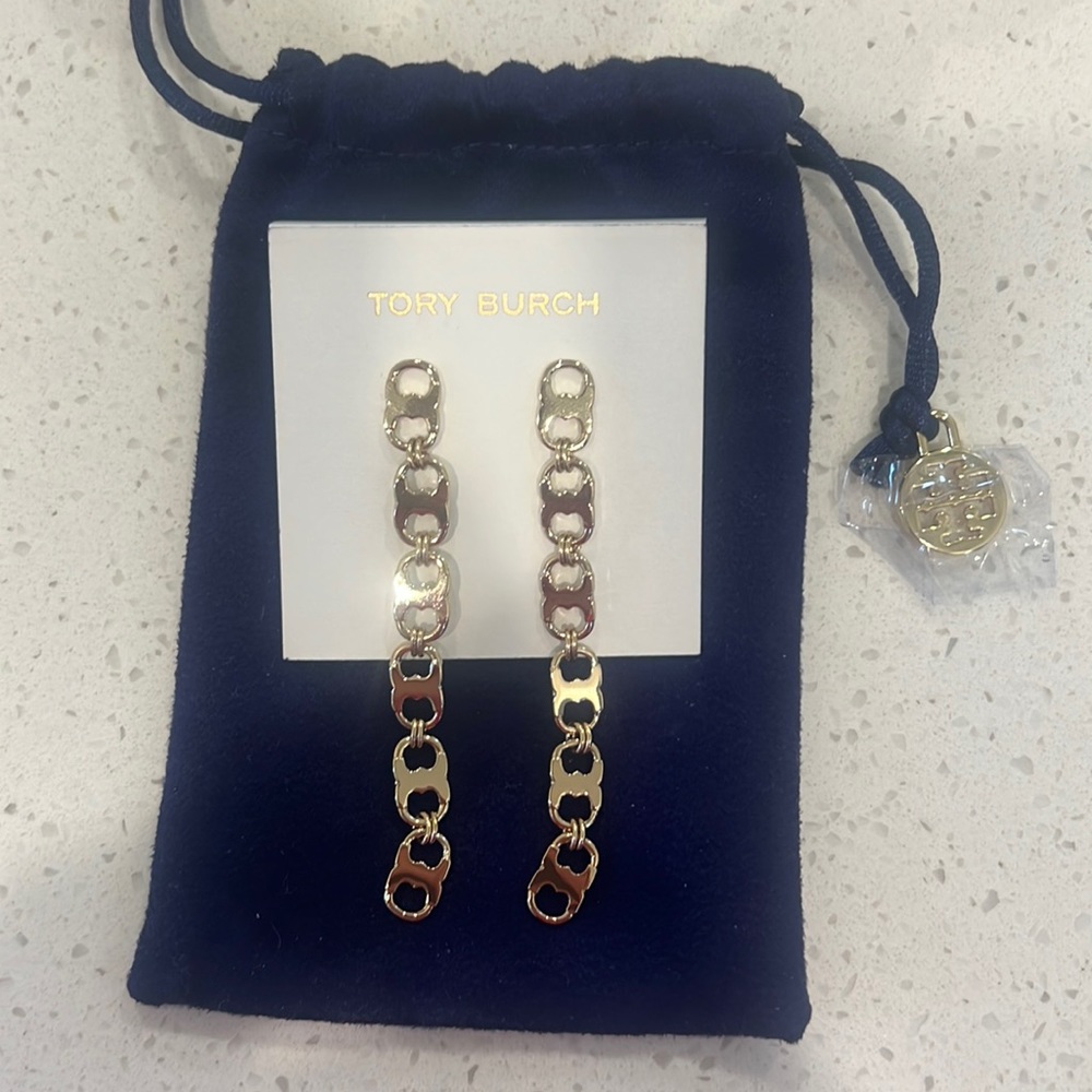 Tory Burch Gemini link earring